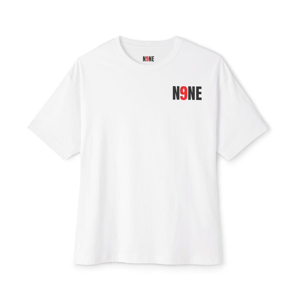White Baggy N9NE tee