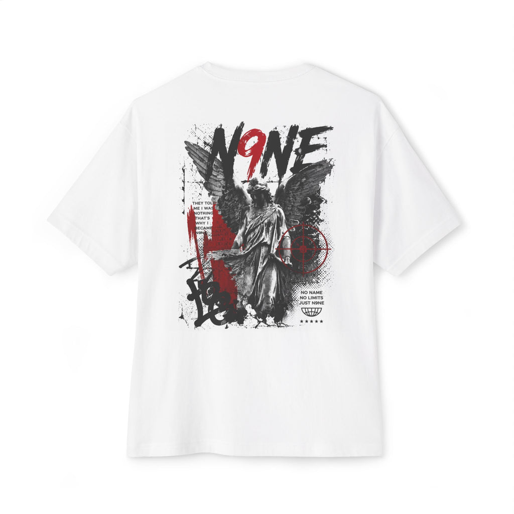 White Baggy N9NE tee